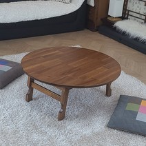 티크 아카시아 원목 두레반 2.7