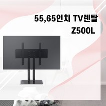 예담 TV55~65인치+ 낮은 스탠드 3일렌탈 박람회 전시회 공연장 방송 각종행사등, TV55인치+Z500L