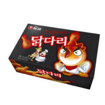 농심닭다리 핫 숯불 바베큐, 66g, 7개
