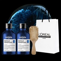 [가는 모발용] 로레알 프로페셔널 세리옥실 덴시파잉 샴푸 300ML+샴푸 300ML 추석세트 (+)