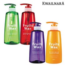 과일나라 후르츠왁스 케라틴 헤어젤 로션 글레이즈 500ml 3개택, 에센스