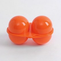 캠핑랜드 휴대용 2구 계란케이스 에그홀더 계란통