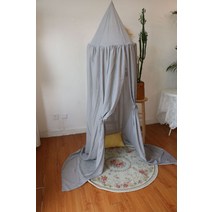 돔쉘터 감성텐트 3인용 4인용 어린이 베이비 돔 쉬폰 텐트 야외 캠핑 240cm 모기장, [01] 240cm, [05] Grey