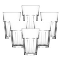 라브 홈카페 유리컵 365ml 6개 ARA265