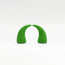 자동차혼 자동차 대시 보드 장식 소 뿔 부착 전기 원형 램프 악마 오토바이 헬멧 경적, 06 green