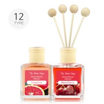 [토마토마토] 더허브샵 홈 내추럴 방향제 디퓨져 125ml (12종) &_+sn7796EA, 나그네쿠팡 블랙체리