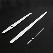 국산정품(A형) 벽시계대형바늘 AT24 [분바늘194mm] 흰색 벽시계부품 시계만들기 시계수리, (A형)-벽시계대형바늘-AT24-[194mm]-흰색