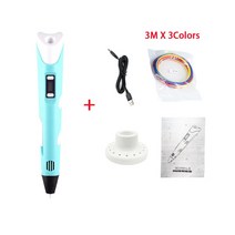 저온 3d펜 가정용 3d프린터 고학년선물, Blue A