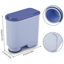 1/2Pcs CMF009 커피 기계 물 필립스 AquaClean 세코 CA6903/10 /22 /00 /47 /01 재사용 액세서리, 02 1PC, 02 1PC