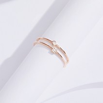 도로시 14k 티니 러브 다이아몬드 반지(2type)