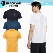 블랙야크 공용 여름 기능성 반팔라운드 BAC감악티셔츠S