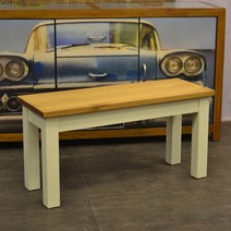 CNT 원목 2인 벤치 긴의자 DIY 스툴, 내츄럴