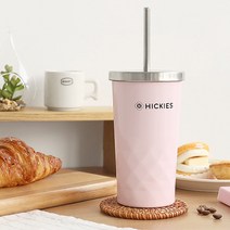 스텐 304 스트로우 텀블러 400ml 5종 텀블러 스텐텀블러 빨대텀블러 보온텀블러 보냉텀블러 이중구조텀블러 친환경텀블러 스테인리스텀블러, 다이아핑크