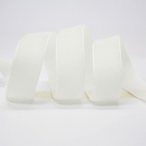 양면 벨벳 리본끈 야마 솔리드 컬러 웨딩 의류 액세서리 상점에는 종류의 크기가 있습니다, 오프 화이트 000, 50mm