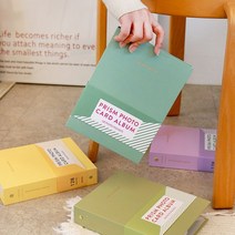 128포켓 콜렉트북 프리즘 앨범 포토카드, 밀키옐로우/423147