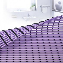 매직크린 안심 논슬립 튜브롤매트 보라 6M 욕실 미끄럼방지, 없음, 1개