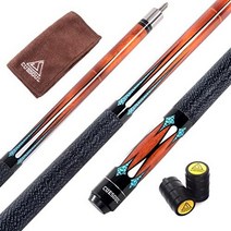 당구 큐대 cuesoul 58 인치 19 온스 메이플 우드 12 풀 큐 일본 수입, cstb005u