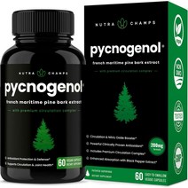 뉴트라챔스 Pycnogenol 피크노제놀 파인바크 200mg 60정