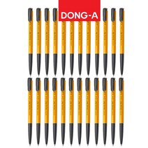 동아 스피디볼 유성펜 1.0mm 24p, 흑색, 1개입