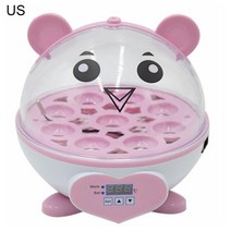 양계장220V 디지털 자동 계란 인큐베이터 7/9/16 미니 Brooder 가정용 농장 부화 병아리 제어 장비, 02 9 Egg incubator US, 없음