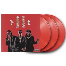 LP판 미국 Migos Culture II 2 독점 레드 컬러 레코드판 3XLP판