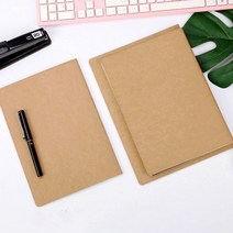 B5 실제본노트 줄공책 유선 학생노트 일기장 수첩, B5 블랙 (03-397A)