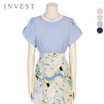 [인베스트] 튤립소매블라우스_VJM1BL5190