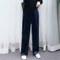 벨벳 와이드팬츠 6color / 벨벳 바지 / 밴딩 슬랙스 / 여성의류 가을겨울신상