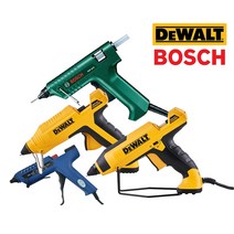 엑소 글루건 보쉬 디월트 핫멜트 막대본드, 보쉬글루건pkp 18e+투명본드10개
