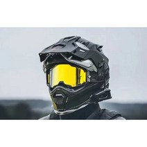 고글 오프로드 오토바이 랠리 스키 산악 헬멧, 2023 흰색과 빨간색