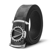 Charm Kaiser 남성 통가죽 벨트 남자 자동 허리띠 패션