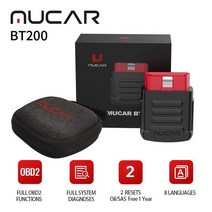 자동 오일 SAS 스캔 진단 도구에 대 한 MUCAR BT200 블루투스 Obd2 스캐너 EOBD 테스터 O2 센서 테스트, 01 mucar bt200