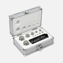 [종로계기산업] F1급 표준 분동 1mg ~ 200g 세트