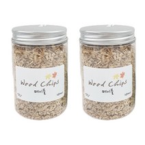 가정용 훈연기 몽글킹 메이플 훈연칩 우드칩, 단풍나무 280ml 2개, 2개