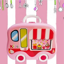 콩순이 주방놀이 세트 소품 플랜 토이즈 달님이 핑크퐁 푸드카가방 주방놀이 키친가방놀이세트 CT MALL, 본색상