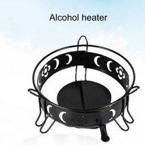 알코올 스토브 휴대용 변형 방지 난로 조절 가능한 소형 보일러 야외 실내 용품