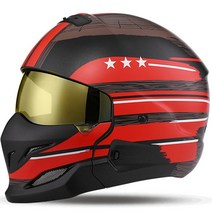 쇼에이 헬멧 풀페이스 시스템 오픈페이스 클래식 agv Capacete-오토바이 풀 페이스 헬멧 로코모티브 하프, 14 A14