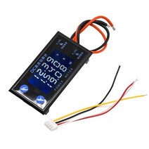 전압계 LCD 4 자리 고정밀 전압 전류 전력계 디지털 DC 0-200V 10A 볼트 테스터 드롭쉽, 01 파란