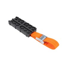 자동차 타이어 트랙션 블럭 체인 스트랩 1 개입 내구성 좋은 PU 미끄럼 방지 비상 스노우 머드 샌드 눈 진흙 얼음, [01] 1pc