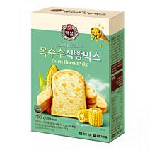 고소하고 부드러운 옥수수 식빵 만들기 간편 믹스, 옥수수식빵믹스760g, 본상품선택