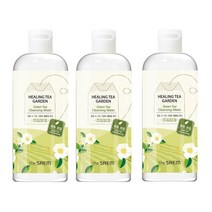 [더샘(화장품)] 더샘 힐링티가든 그린티 클렌징 워터 500ml x 3개, 1세트