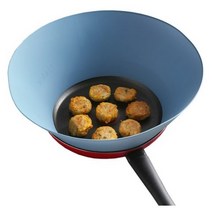 벨류 이사벨 실리콘 프라이가드 28cm, 블루, 1개