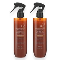 라입 R2 노워시 케라틴 헤어 트리트먼트 오리지널, 2개, 250ml