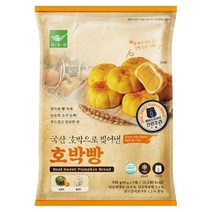 사옹원 국산 호박빵 450g, 4팩, 4개