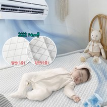 [몽슈레] 웨치바이오 에어컨 매트 여름 쿨매트 패드 유아용(S/M) 택1, 그레이