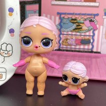LOL 서프라이즈 장난감 인형 엘오엘 2 피스 8cm 언니 용 크리스마스 선물, [10] 은