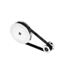 20T5MM 타이밍 벨트 풀리 GT2 60 개 톱니 20 감소 31/13 프린터 액세서리벨트 폭 6mm 보어 5mm 동기 휠, 04 20T5-60T5-610mm