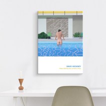 더 아트 컴퍼니 데이비드 호크니 명화 그림 인테리어 캔버스 액자 22종, 3. DH-닉의 수영장에서 나오는 피터
