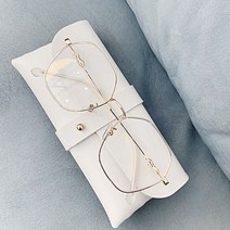 초경량 심플 다각형 틴트 얇은 뿔테 여자 패션 안경테 금테 은테 검정 블루라이트차단