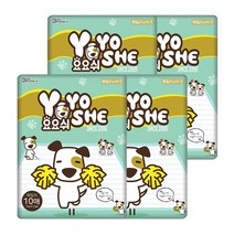 요요쉬 배변패드 패밀리 무향 10매 X 4팩